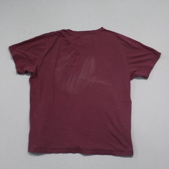 Carhartt Men Red Tee Shirt Short Sleeve Workwear Size Large - Picture 2 of 9